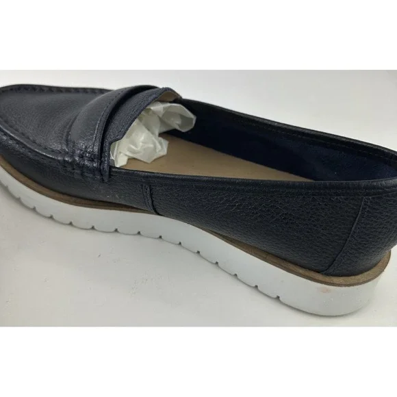 Marc Joseph New York Debbie St Loafer in Black Flats Women's Shoe Size 10 *Flaw - Picture 3 of 14